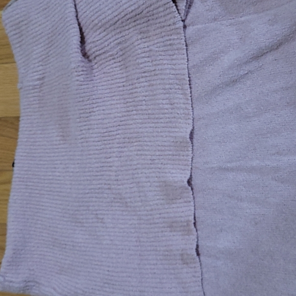 Loft Off the shoulder pink sweater - Picture 3 of 4